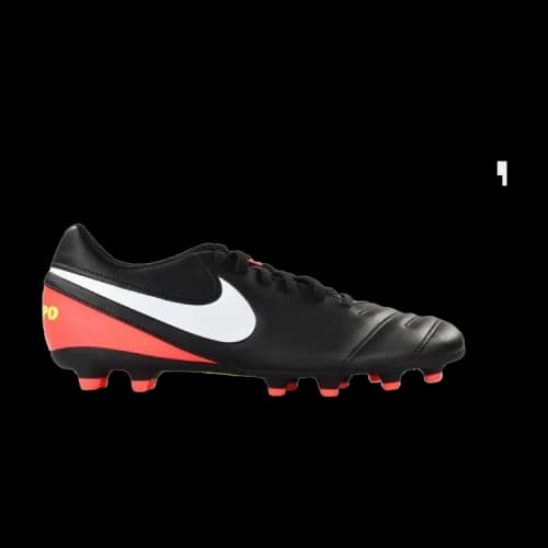 Nike Tiempo Rio 3 FG Black Orange'