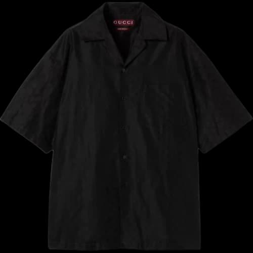 Gucci GG Faille' Shirt Black