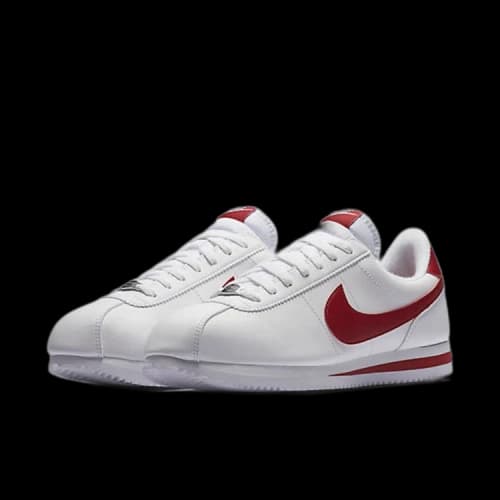 Nike Cortez Basic White Gym Red