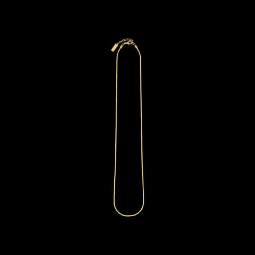 Saint Laurent Cobra Chain Necklace 'Metallic Gold'