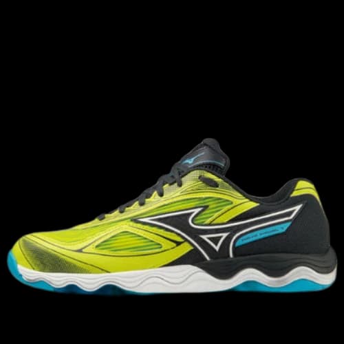 Mizuno Wave Medal 7 'Yellow Black Light Blue'