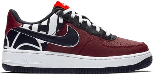 Nike Air Force 1 Low Team Red Black White (GS)