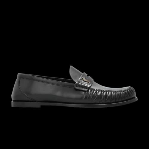 Saint Laurent Le Loafer Penny Slippers 'Black'