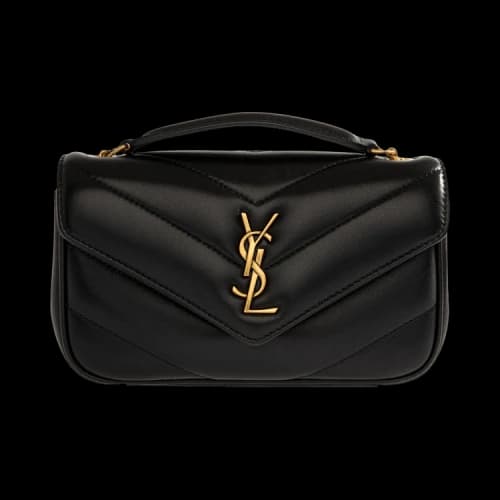 Saint Laurent Mini Lou Lou 'Nero'