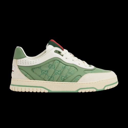 Gucci Re-Web Sneaker 'GG Canvas - Ivory Green'