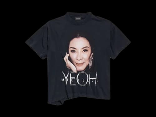 Balenciaga Ambassador Fanclub Series - Michelle Boxy T-shirt Faded Black
