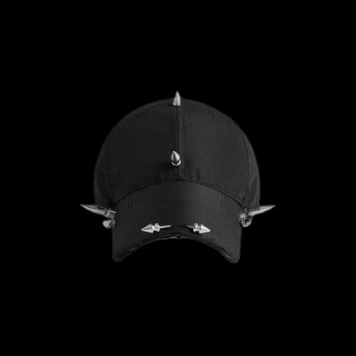 Balenciaga Perforated Spike Cap 'Black'