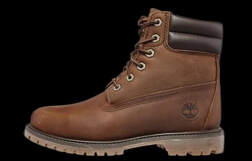 Timberland Waterville 6 Inch Double Collar Waterproof boots ' Brown Nubuck'' (Women's)