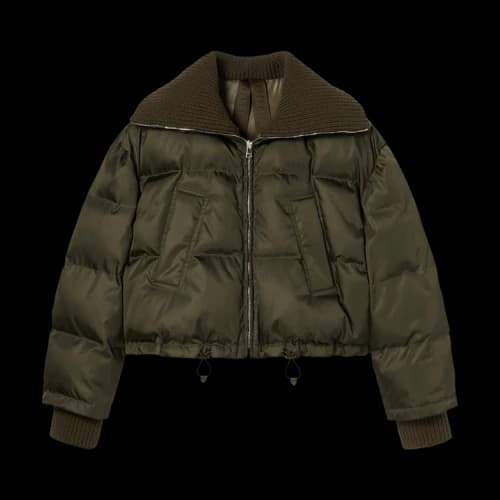 Gucci Gabardine Fine Nylon Bomber 'Army Green'