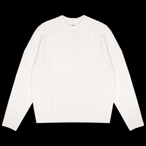 Billionaire Boys Club Signature Sweater 'Gardenia'