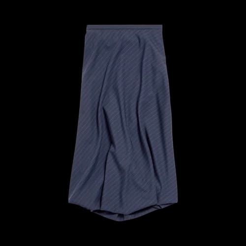 Balenciaga Tailored Skirt 'Dark Navy'