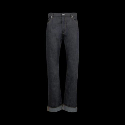 Bottega Veneta Turn Up Denim Trousers 'Indigo'