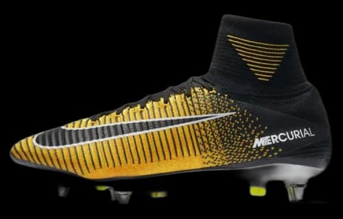 Nike Mercurial Superfly 5 DF SG Pro 'Black Yellow'