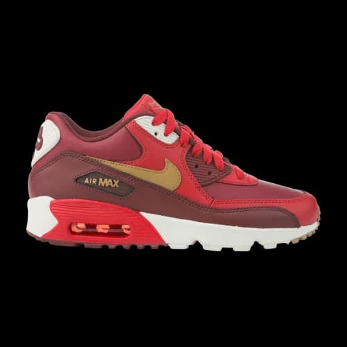 Nike Air Max 90 Leather GS 'Red Gold'