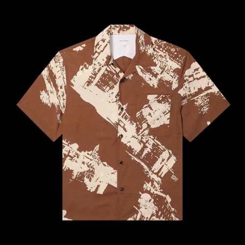 Bottega Veneta Embroidered Mushroom Jersey T-Shirt 'Pecan/Dove'