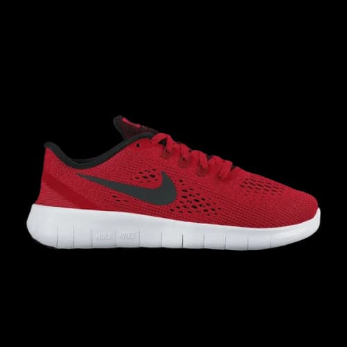 Nike Free RN GS 'University Red Black'