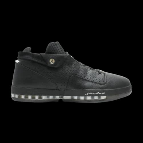 Air Jordan 16 OG Low GS 'Black Chrome'