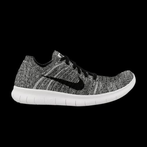 Nike Free RN Flyknit GS 'White Black'