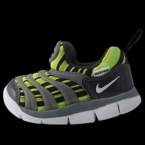 (TD) Nike Dynamo Free Low-Top Running Shoes Gray/Green
