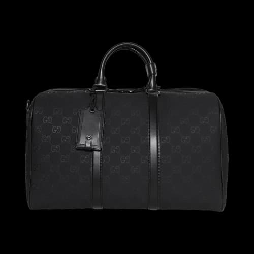 Gucci Embossed Duffle 'Black'