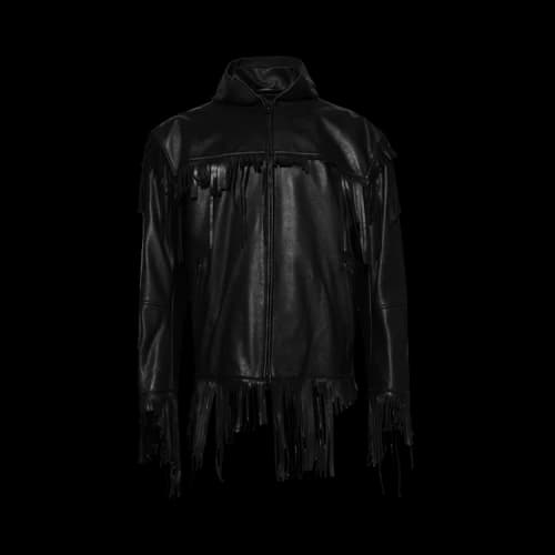 Balenciaga Fringe Jacket 'Black'