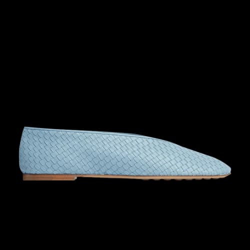 Bottega Veneta Ballerina Flat 'New Ice' (Women's)