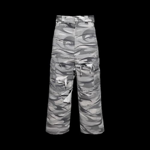 Balenciaga Large Cargo Pants 'Grey'