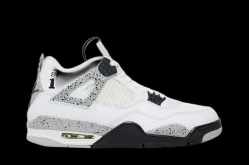 Interscope Records x Air Jordan 4 Retro OG 'White Cement'