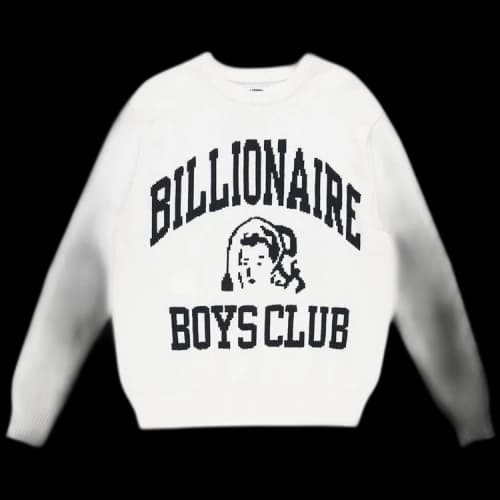Billionaire Boys Club Campus Sweater 'White'