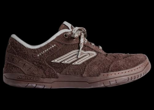Balenciaga Hamptons Sneaker Worn-Out Dark Brown Grey