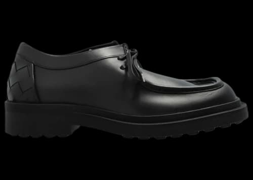 Bottega Veneta Ben Leather Shoes Black