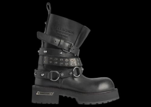 Balenciaga Venom City Bootie Worn-Out Black
