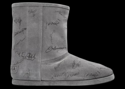 Balenciaga Alaska Soft Bootie Grey Print