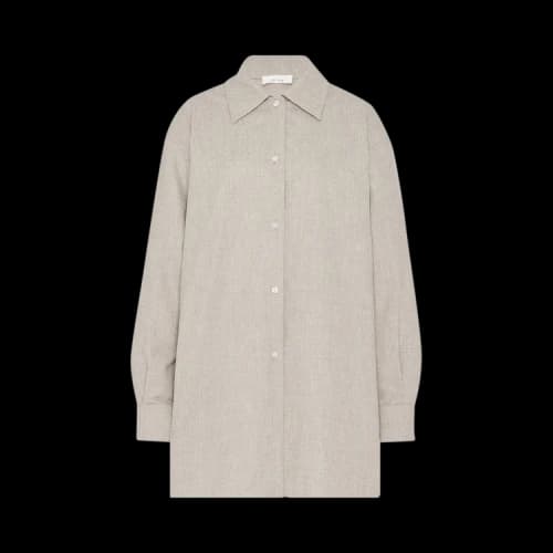 The Row Komako Shirt 'Light Pebble'
