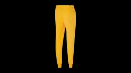 Puma Essentials Embroidered Logo Joggers Tangerine