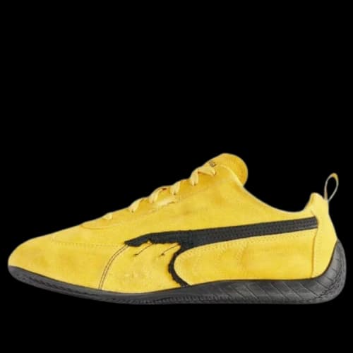 Balenciaga x Puma Speedcat Suede 'Distressed Yellow Black'