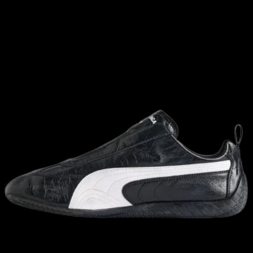 Balenciaga x Puma Speedcat Leather 'Black White'