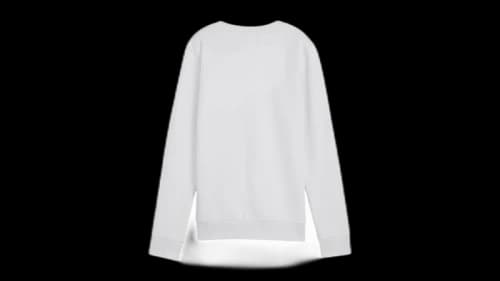 Puma Women's Essentials Metallic Logo Crew Neck Sweatshirt Silver Mist