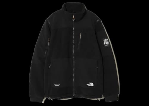 The North Face x Undercover Soukuu Zip-Off Fleece Jacket TNF Black