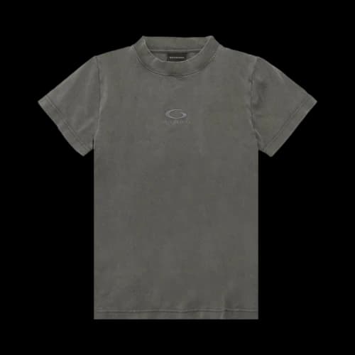 Balenciaga Fitted T-shirt Faded Grey