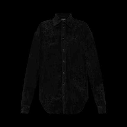 Balenciaga Standard Shirt 'Black'