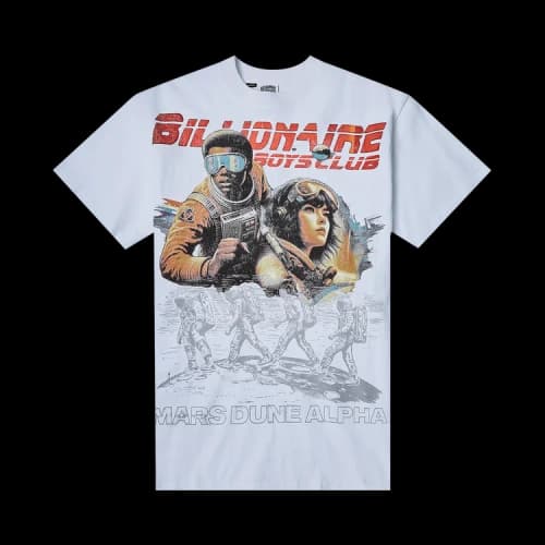 Billionaire Boys Club Space Runner Tee 'White'