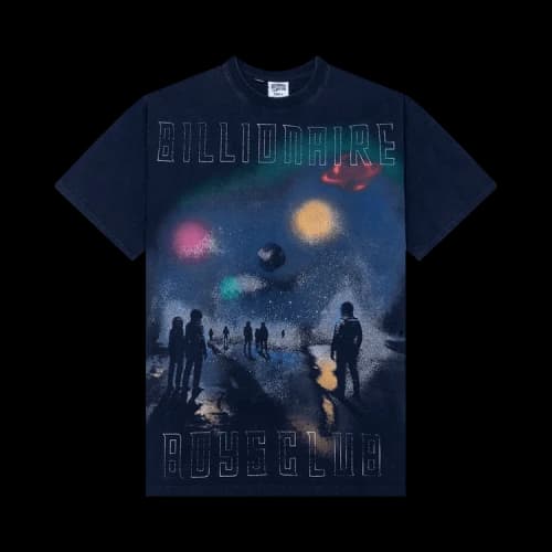 Billionaire Boys Club Mist Oversized Short-Sleeve Knit 'Navy Blazer'