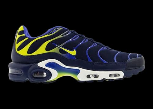 Nike Air Max Plus Binary Blue Electric Lime