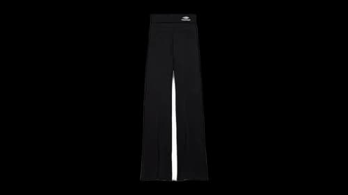 Balenciaga Women's 3B Sports Icon Foldover Leggings Washed Black