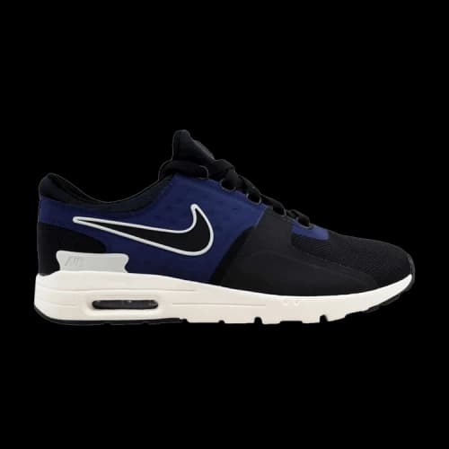 Nike Air Max Zero Black/Black-Ivory-Binary Blue (Women's)