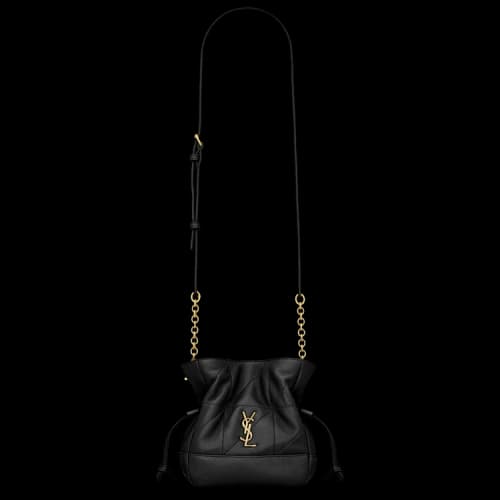 Saint Laurent Medium Pouch Bag 'Nero'