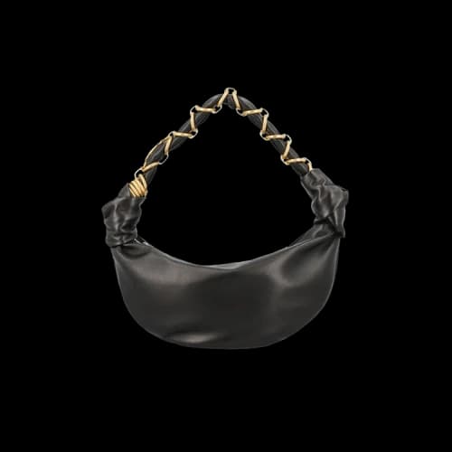Saint Laurent Amalia Mini Hobo 'Nero'