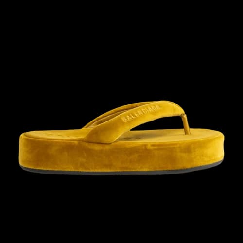 Balenciaga Jet Lag Thong 'Mustard' (Women's)