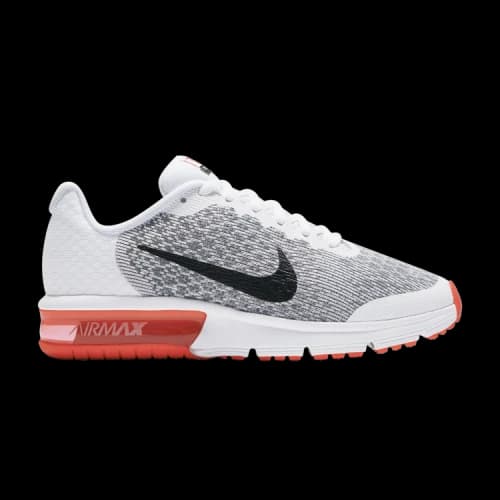 Nike Air Max Sequent 2 GS 'White Bright Crimson'